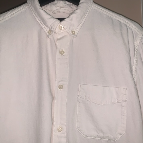 Zara Men’s - White Button Down Collared Shirt - Picture 2 of 8